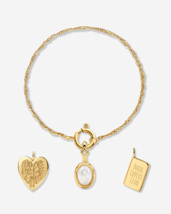 Singapore Chain Charm Bracciale Set