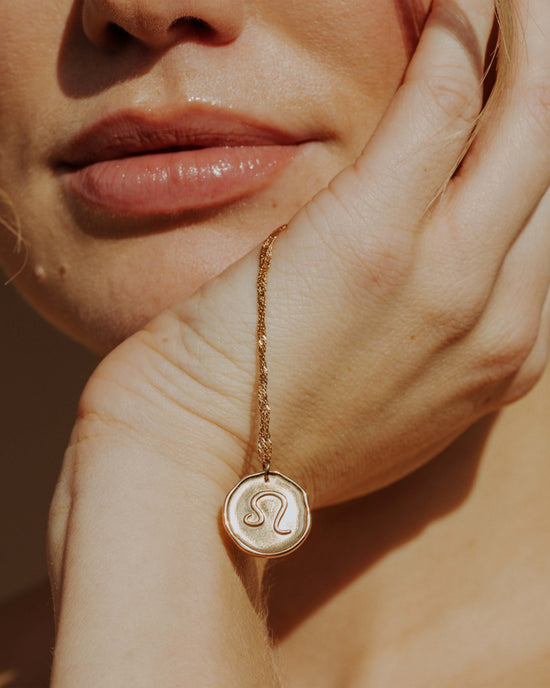 Zodiac Collana - Leone Oro Rosa