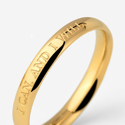 I can. And I will Anello Oro