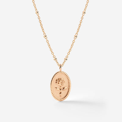 Tale as old as time Collana Oro Rosa