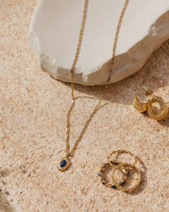 Blue Breeze Collana Oro