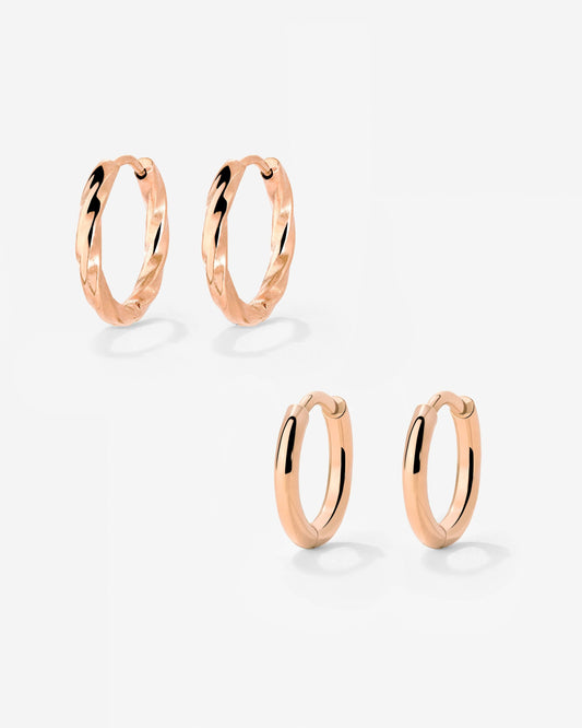 Soft 'n' Subtle Hoop Bundle Oro Rosa