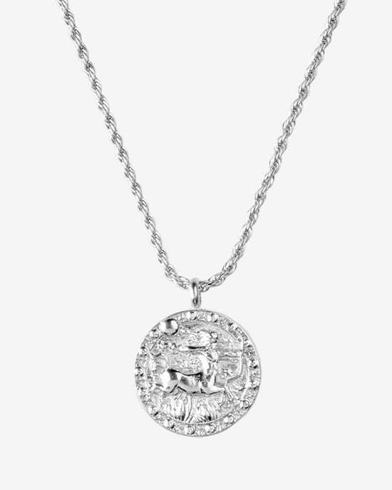Zodiac Sign Collana Argento