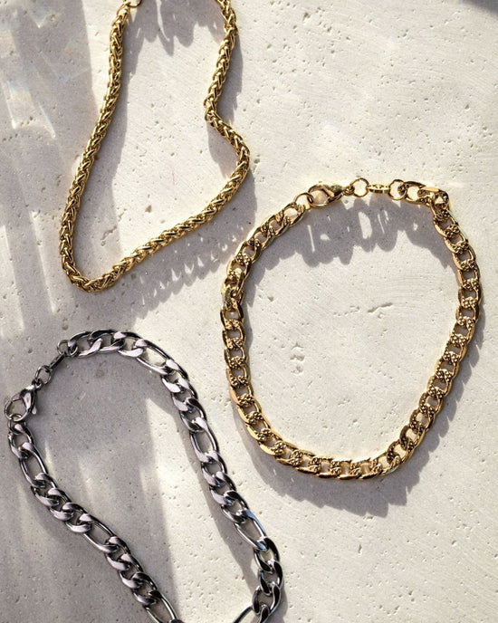 Cuban Chain Bracciale Oro
