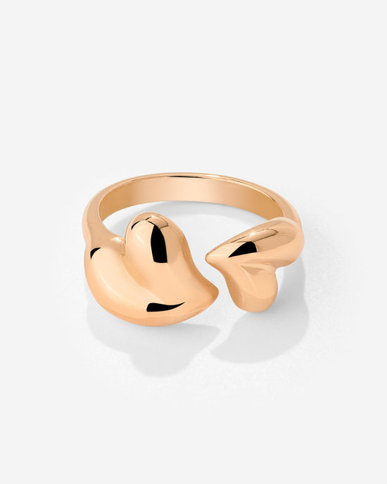 Heartie Anello Oro Rosa
