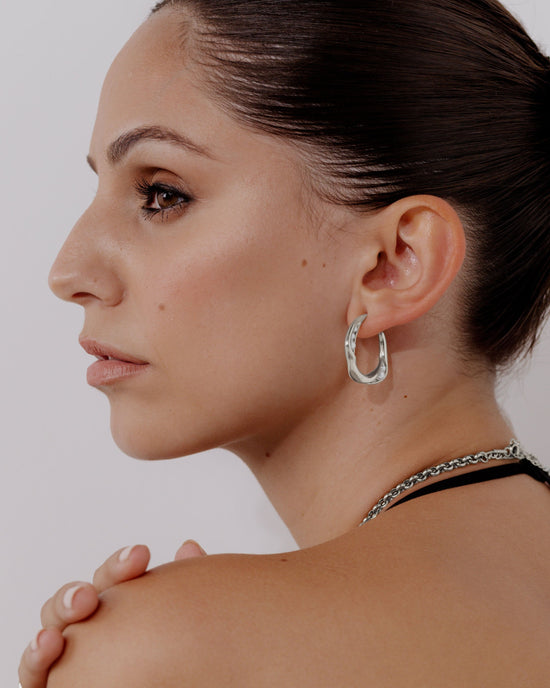 Branch Pearl Orecchini Argento