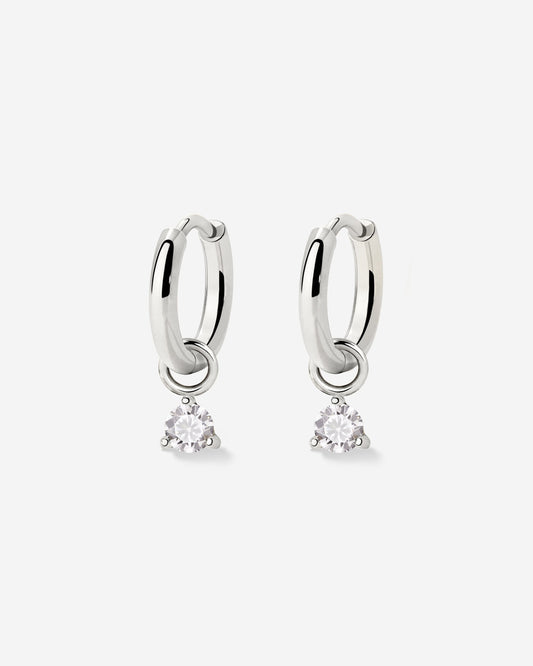 Blanco Lumbre Hoop Set Baby Argento
