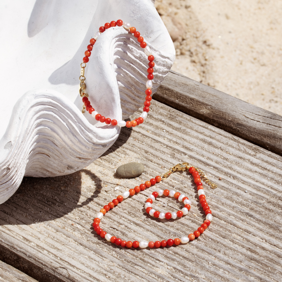 Coral Color Bracciale Oro