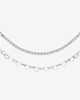 Glam Lover Collana Bundle Argento