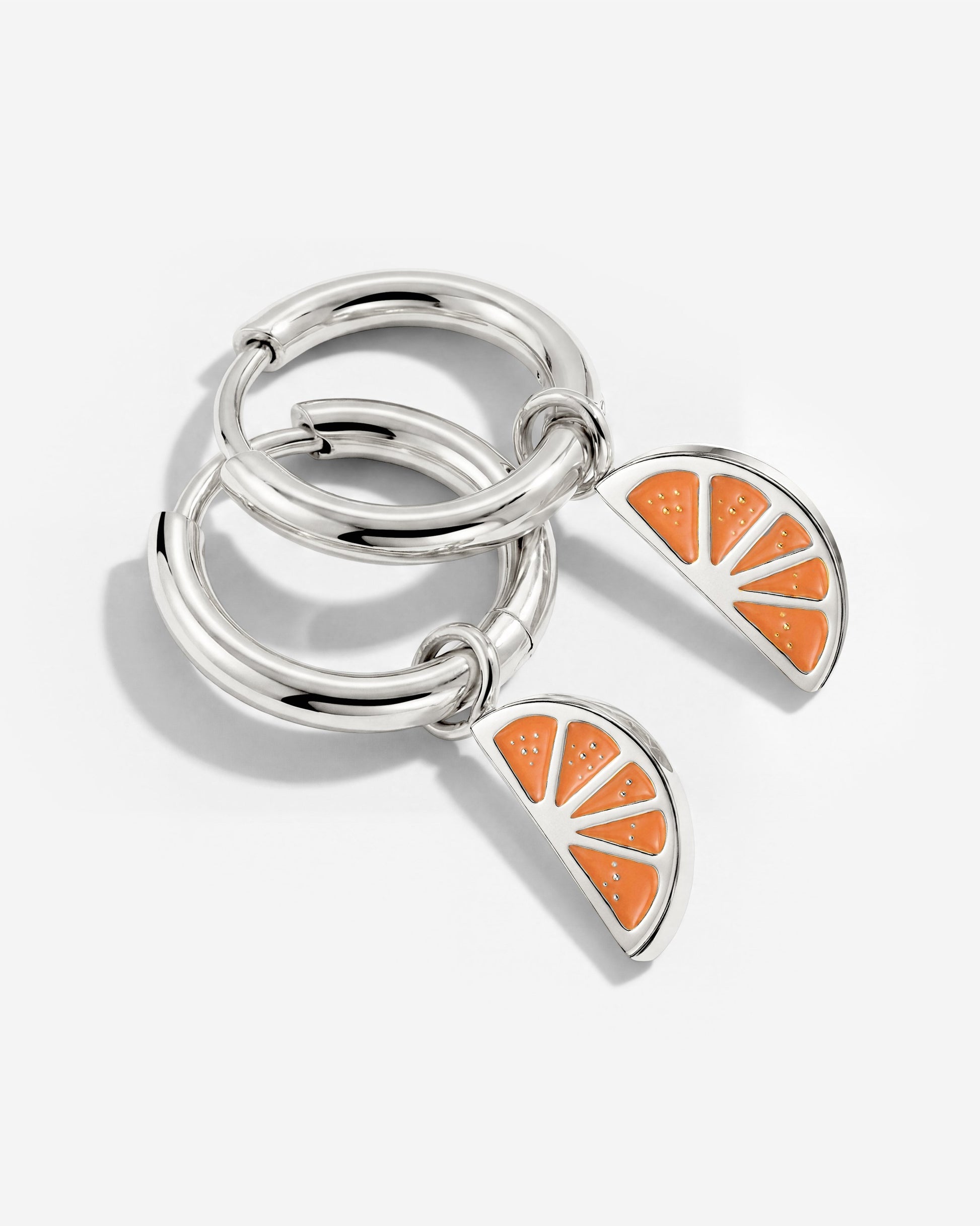 Juicy Hoop Set Small Argento