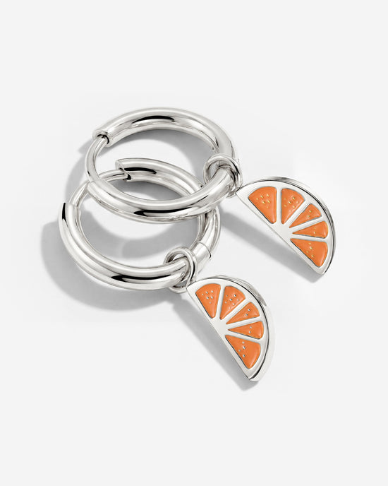 Juicy Hoop Set Small Argento