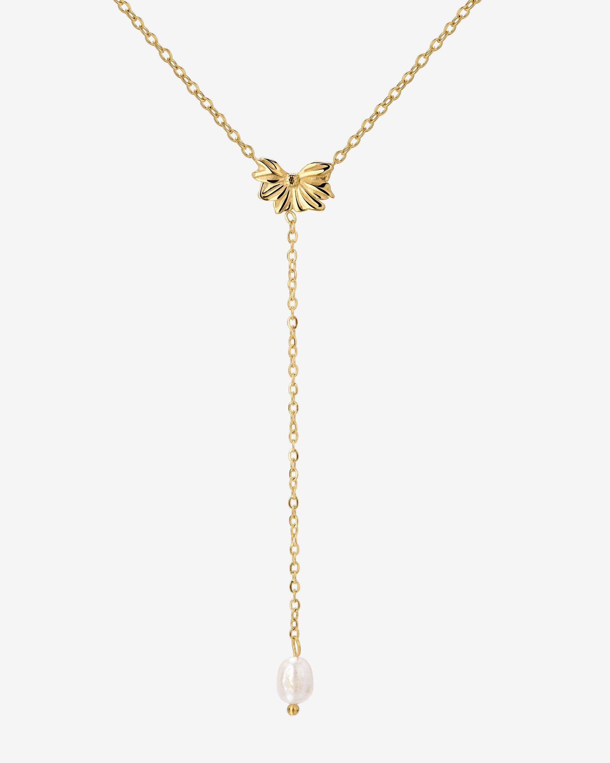Petal Pearl Collana Y Oro