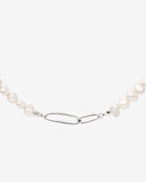 Fluidity Pearl Collana Argento