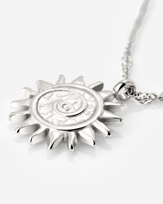 Sunny Swirl Collana Argento
