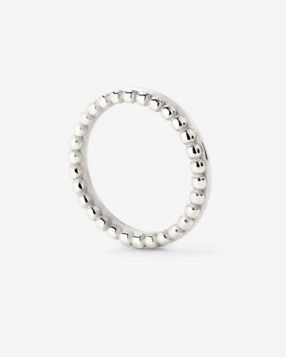 Boho Dots Anello Argento