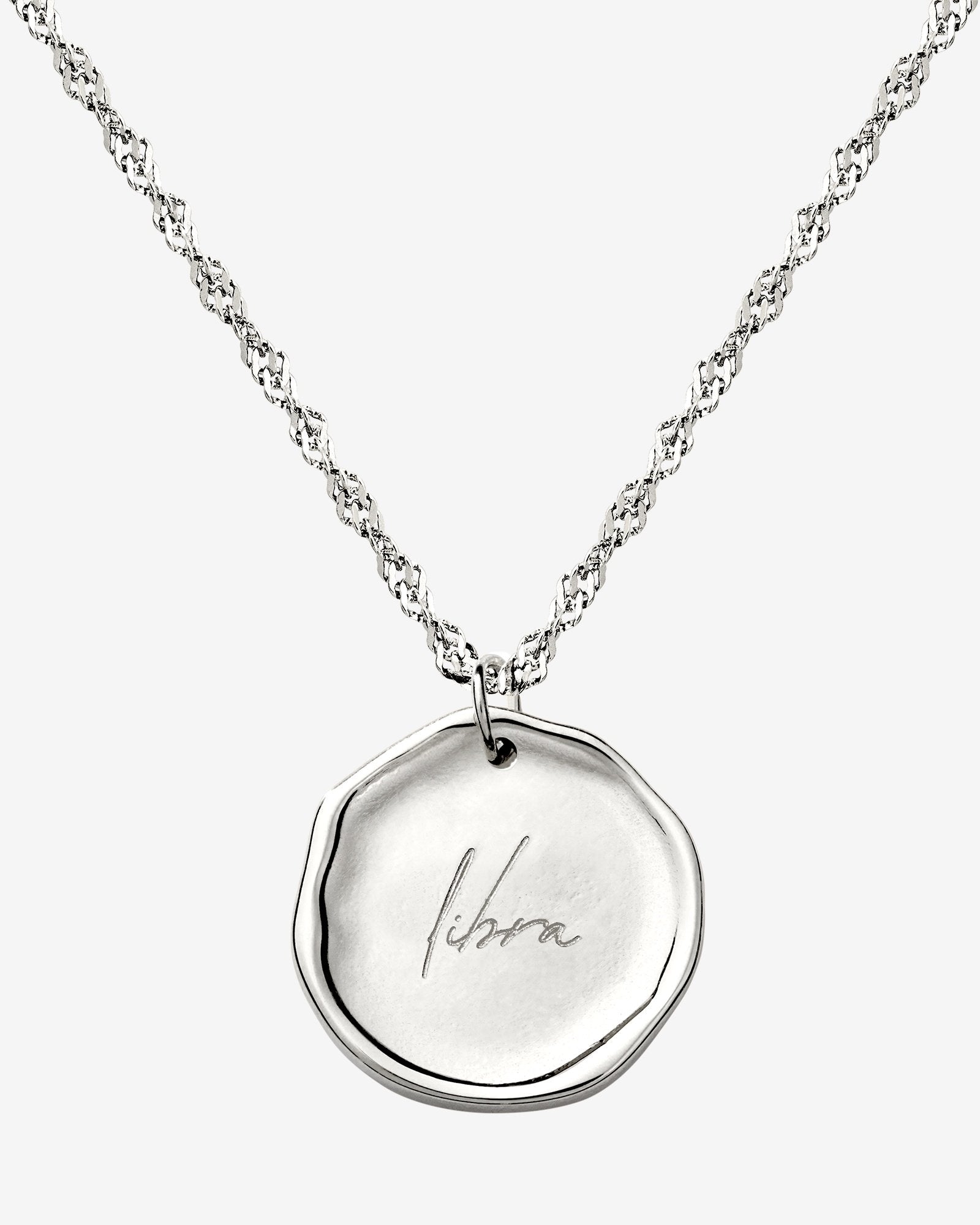 Zodiac Collana - Bilancia Argento