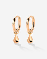 Drop it Hoop Set Small Oro Rosa
