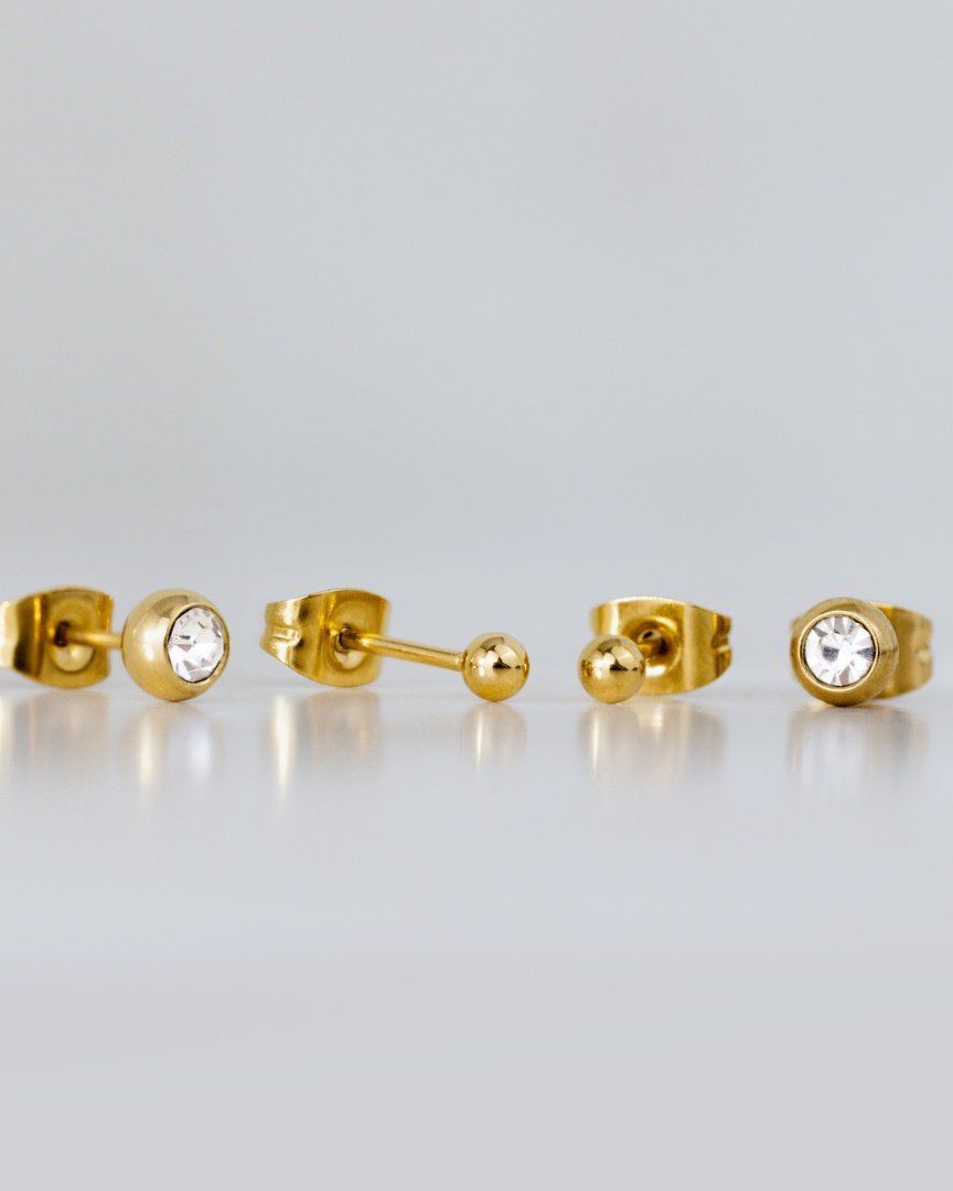 Delicate Gleam Orecchini Bundle Oro Rosa
