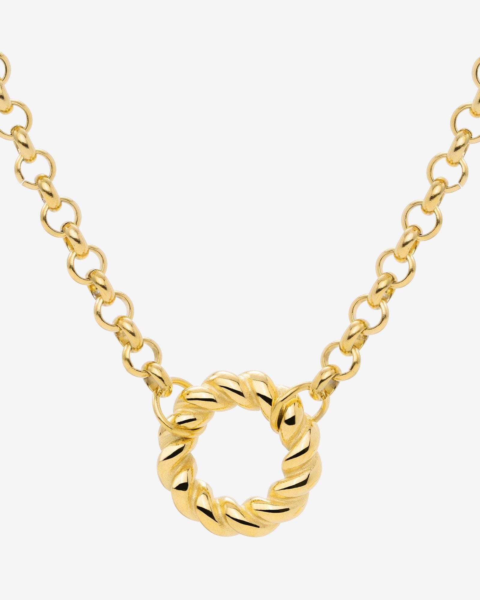 Twisted Donut Collana Oro