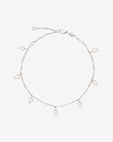 Shiny Pearls Bracciale Argento