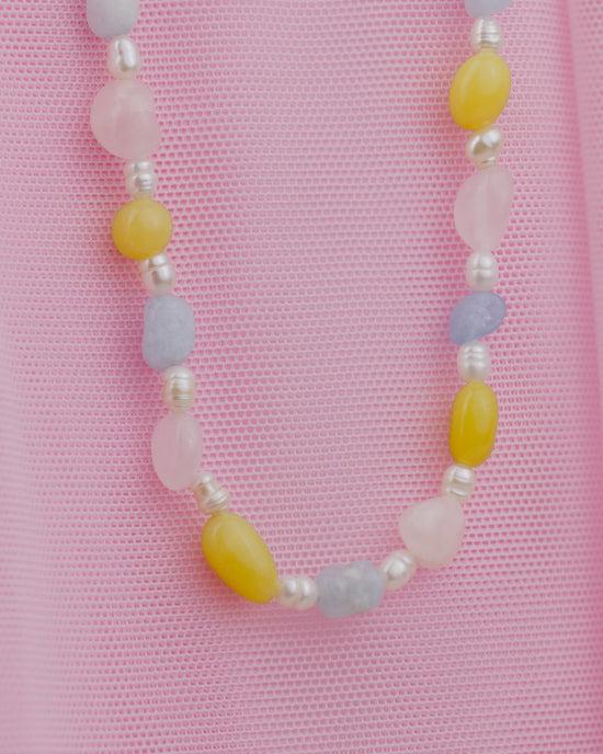 Cotton Candy Choker Oro