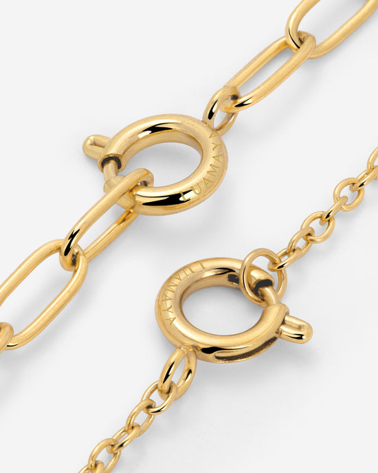 Classic Chain Charm Oro