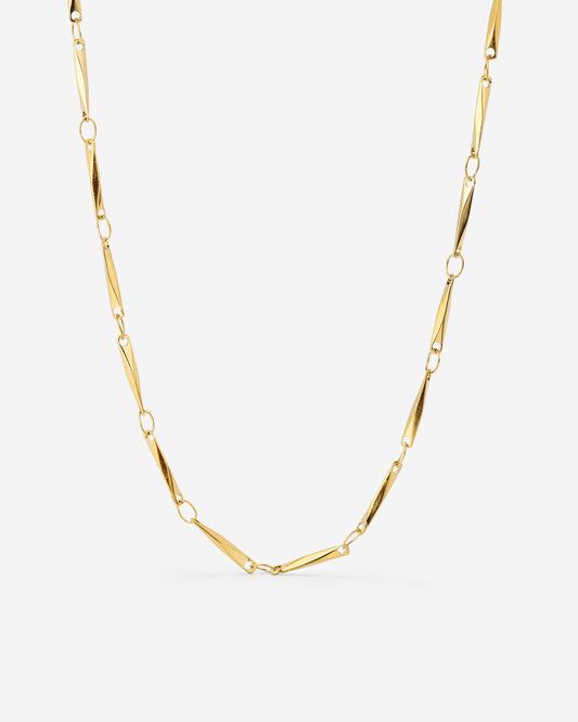 Curved Links Collana Oro