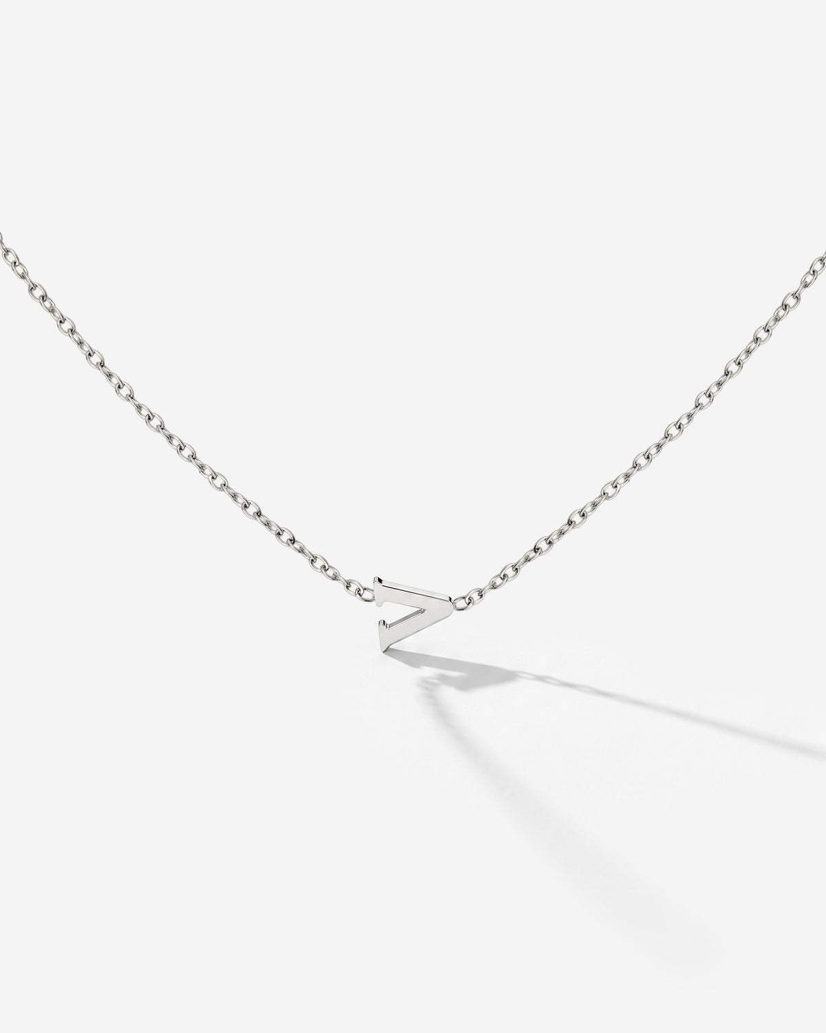 Tiny Letter Necklace