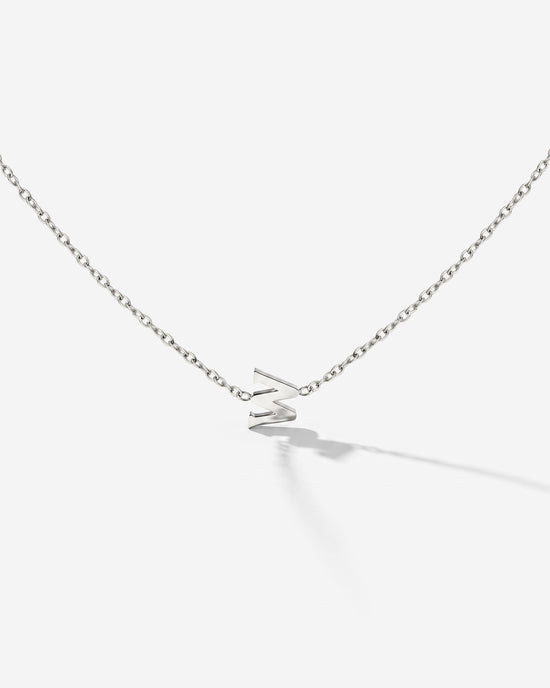 Tiny Letter Necklace