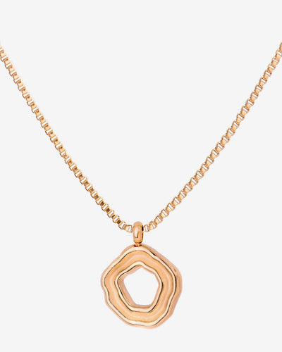 Coastal Charm Collana Oro Rosa