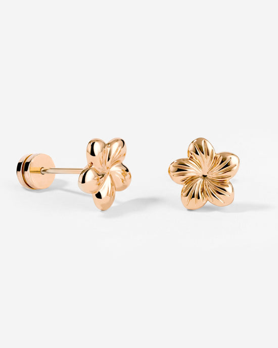 Floral Glow Orecchini Oro Rosa