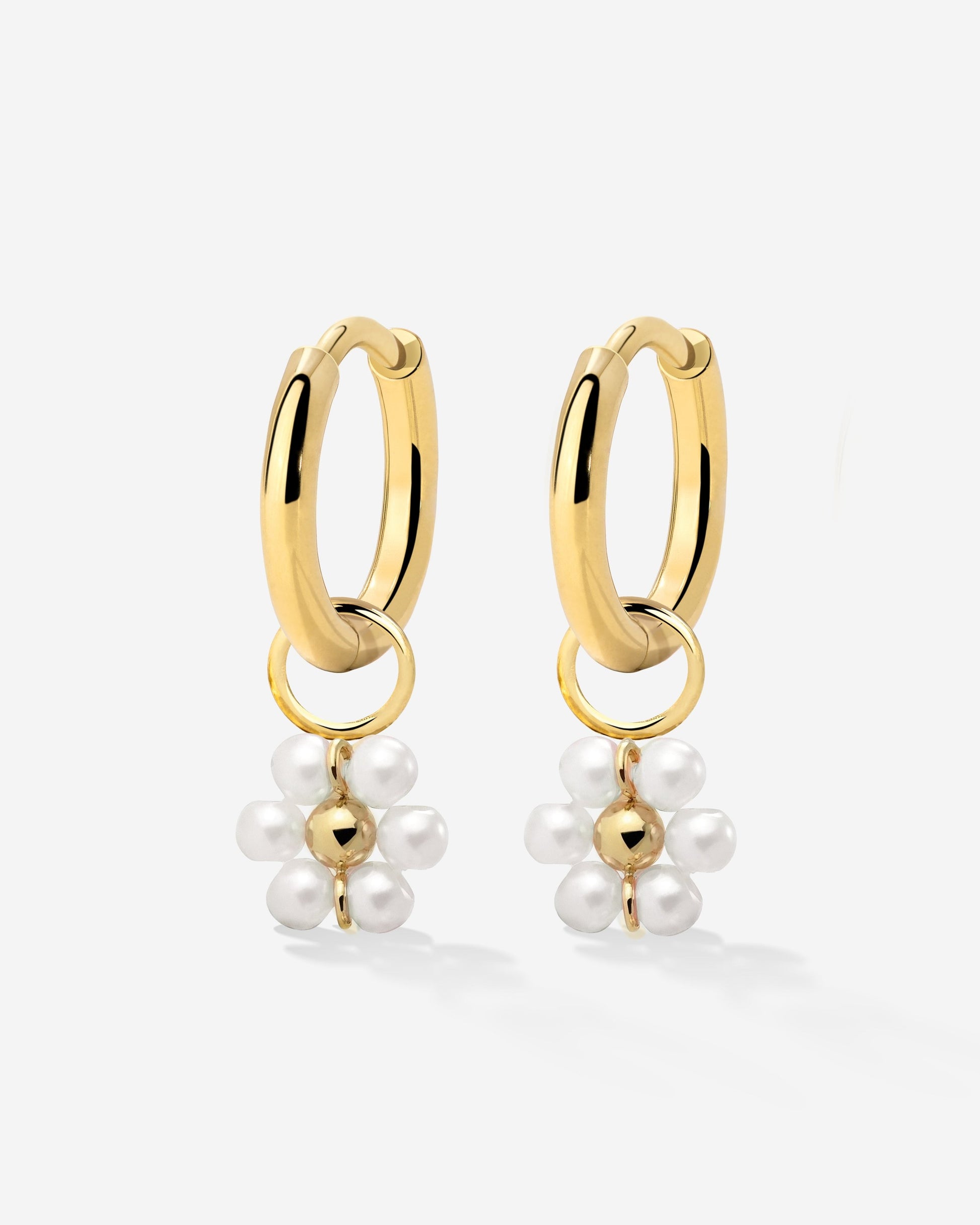 Daisy Hoop Set Small Oro