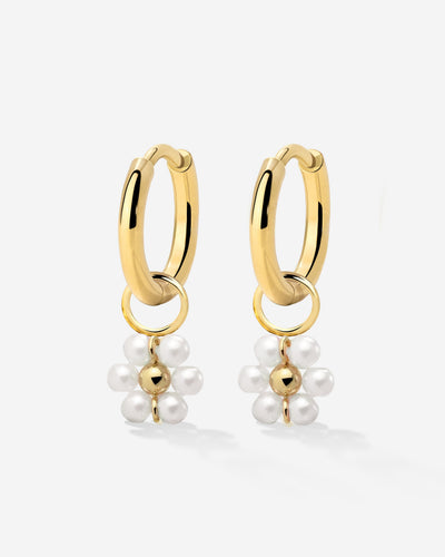 Daisy Hoop Set Small Oro