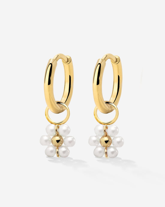 Daisy Hoop Set Small Oro