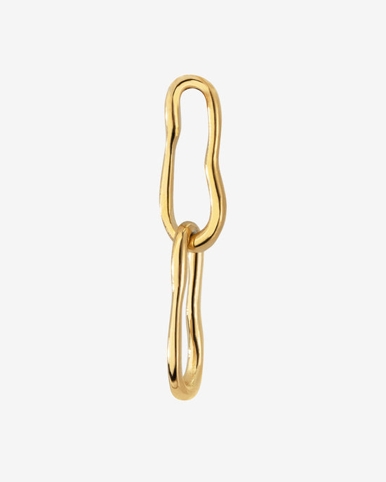 Blending Duo Oval Hoop Set Baby Oro