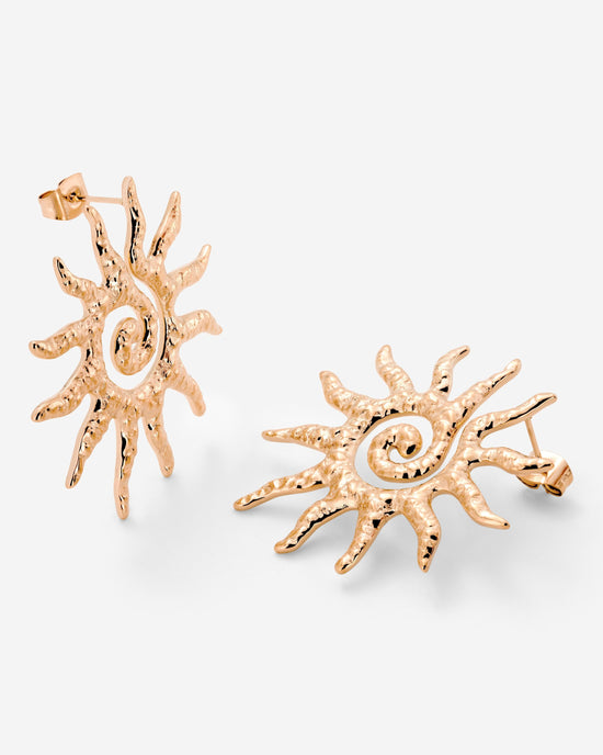 Soleil Orecchini Oro Rosa