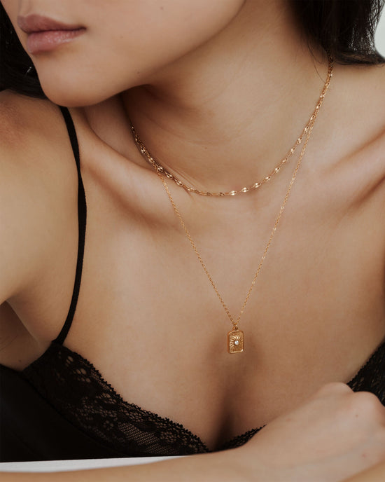 Sun Relic Collana Oro Rosa