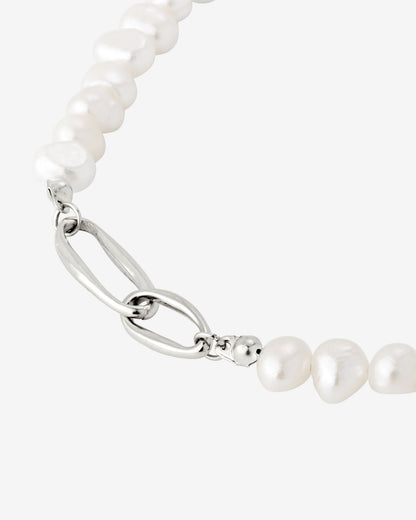 Fluidity Pearl Collana Argento