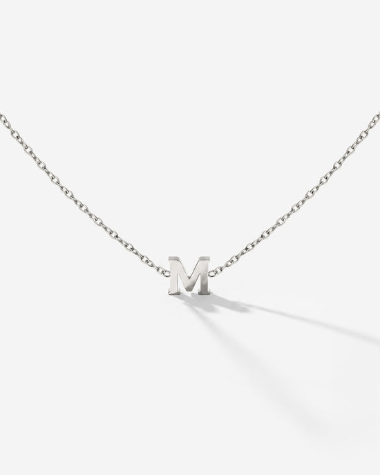 Tiny Letter Necklace