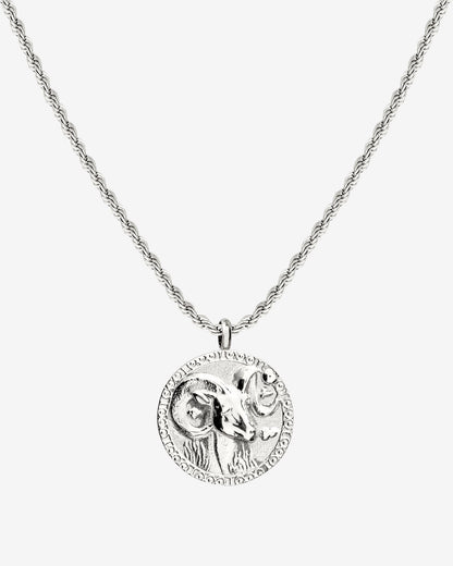 Zodiac Sign Collana Argento