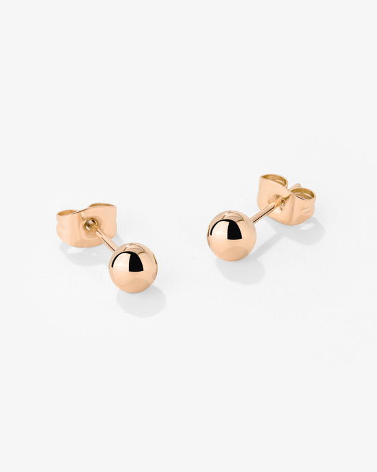 Bubbly Orecchini Small Oro Rosa