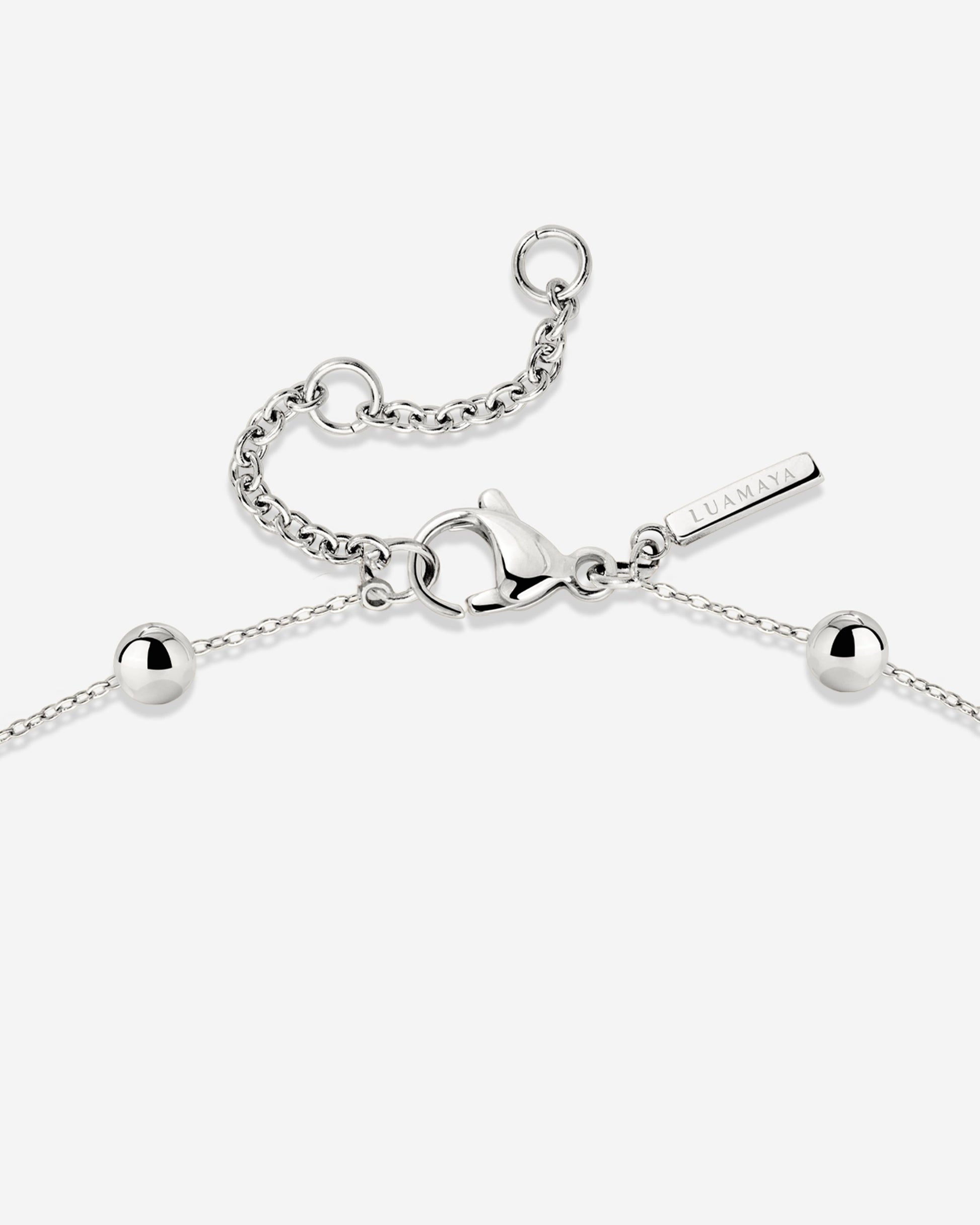 Infinite Beads Collana Argento
