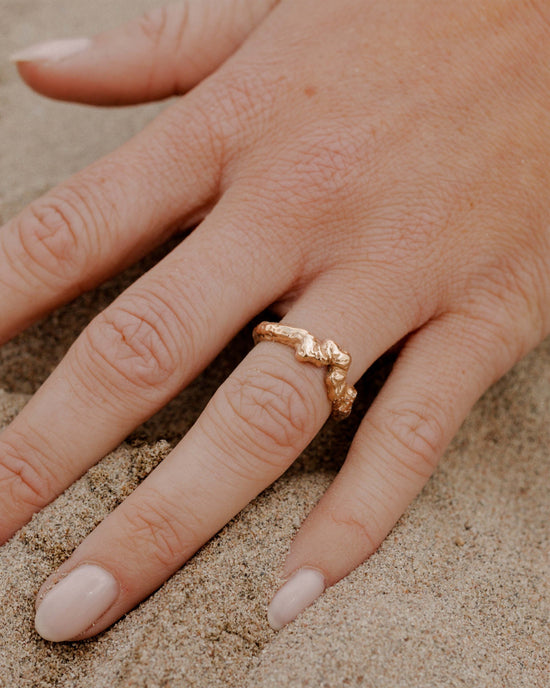 Reef's Whisper Anello Oro Rosa