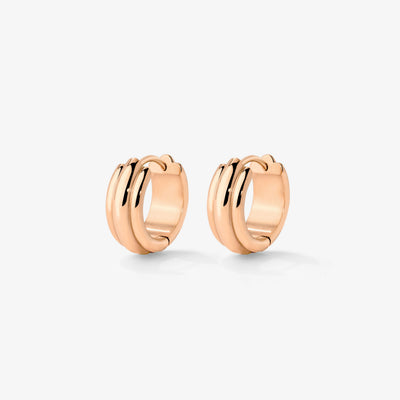 Halo Orecchini Oro Rosa