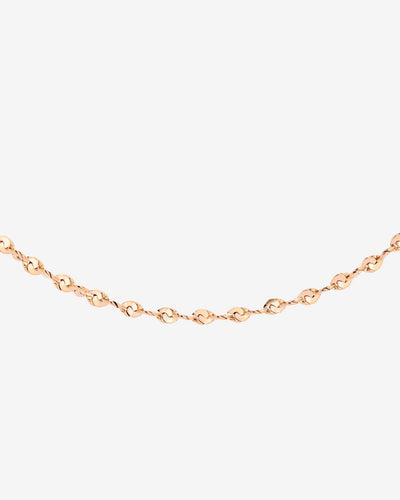 Tinsel Chain Collana Oro Rosa