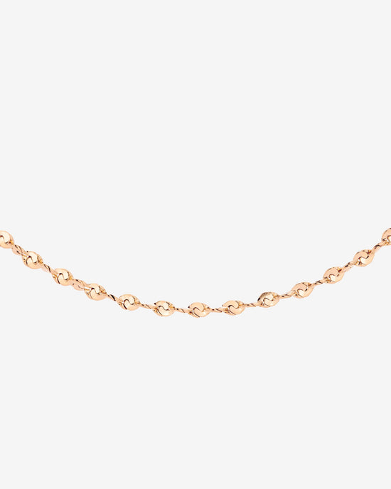 Tinsel Chain Collana Oro Rosa