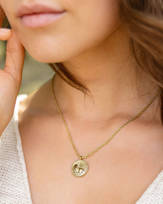 Zodiac Sign Collana Oro
