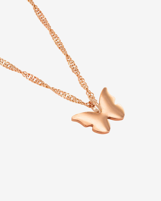 Flutterby Collana Oro Rosa