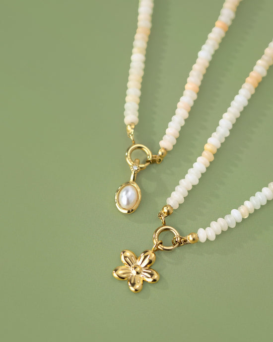 Blushstone Charm Collana Oro