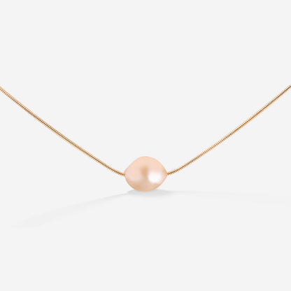 Blush Pearl Collana Oro Rosa